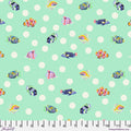 Floral Reef by Tula Pink - School Crossing - Seafoam