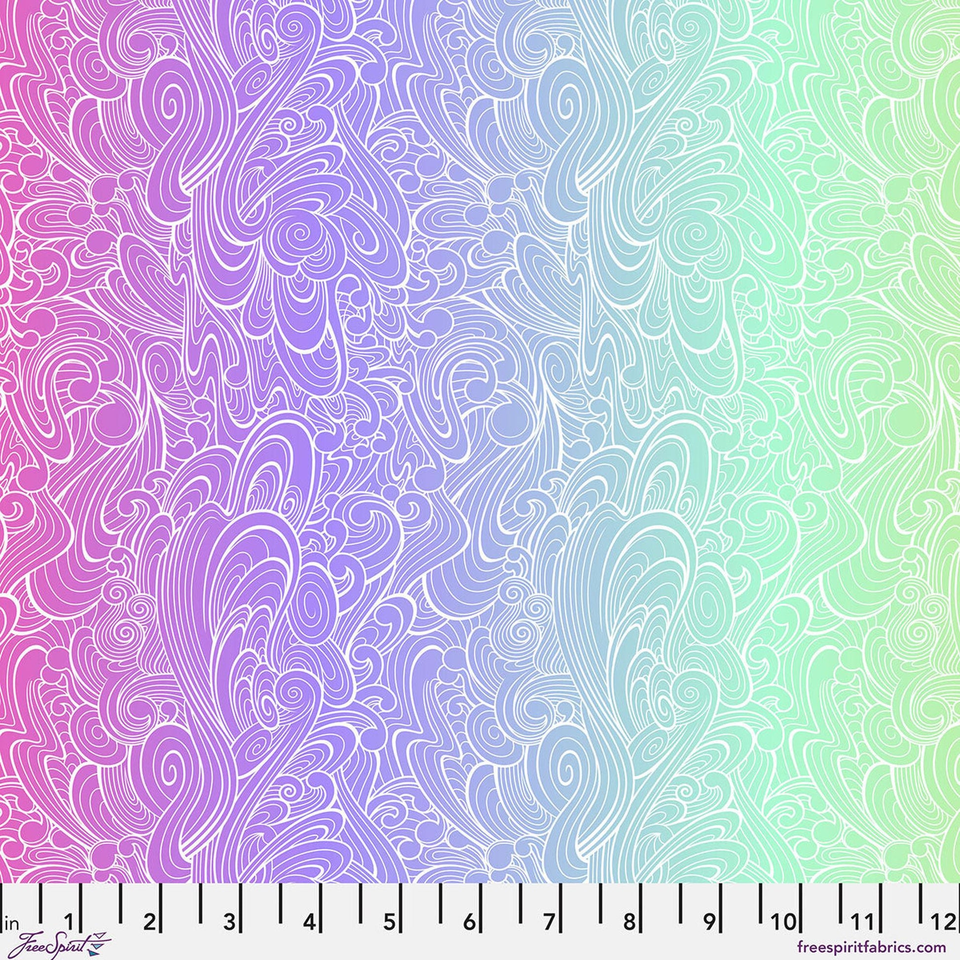 Floral Reef by Tula Pink - Riptide - Deep Dive