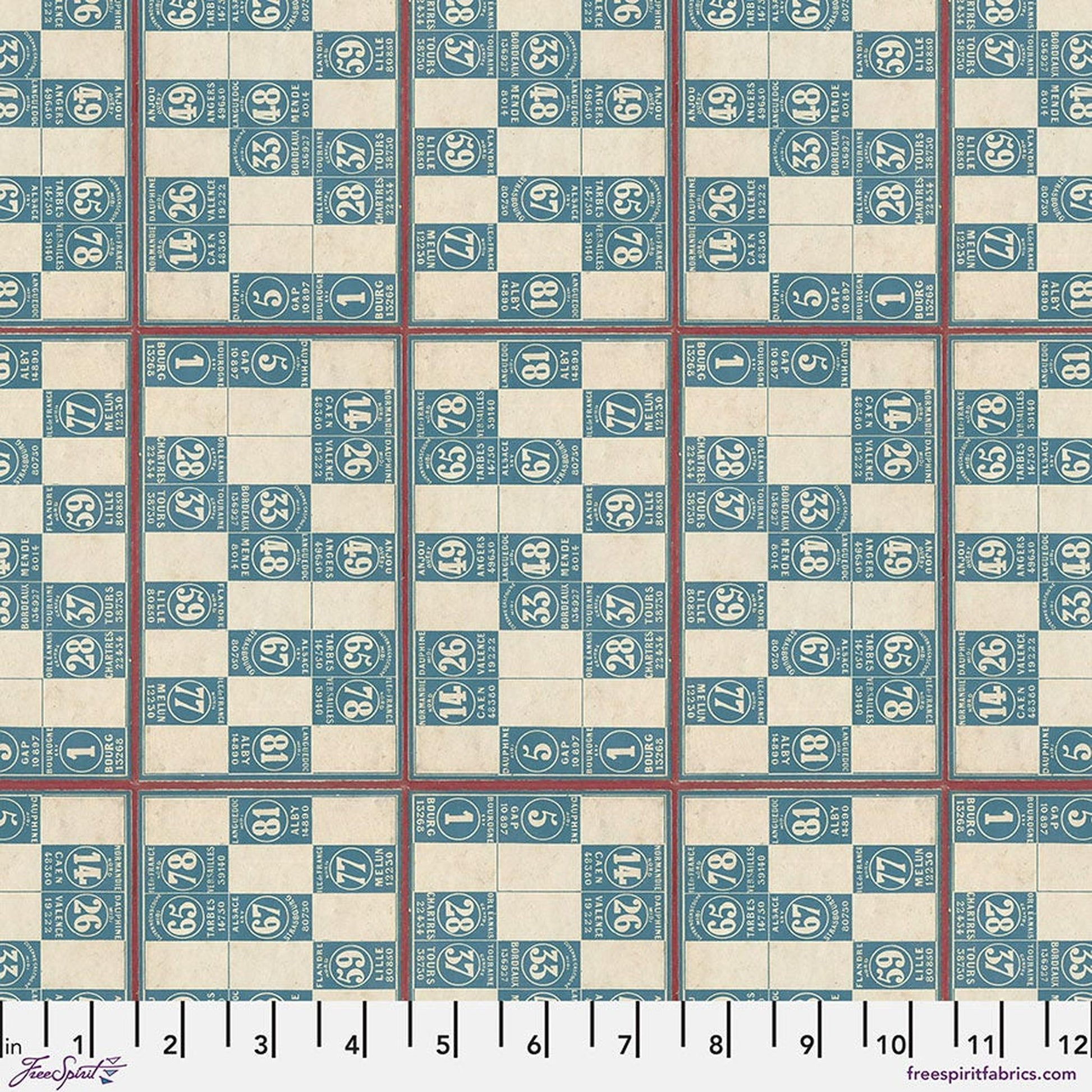 Palette Blue by Tim Holtz - Numbers