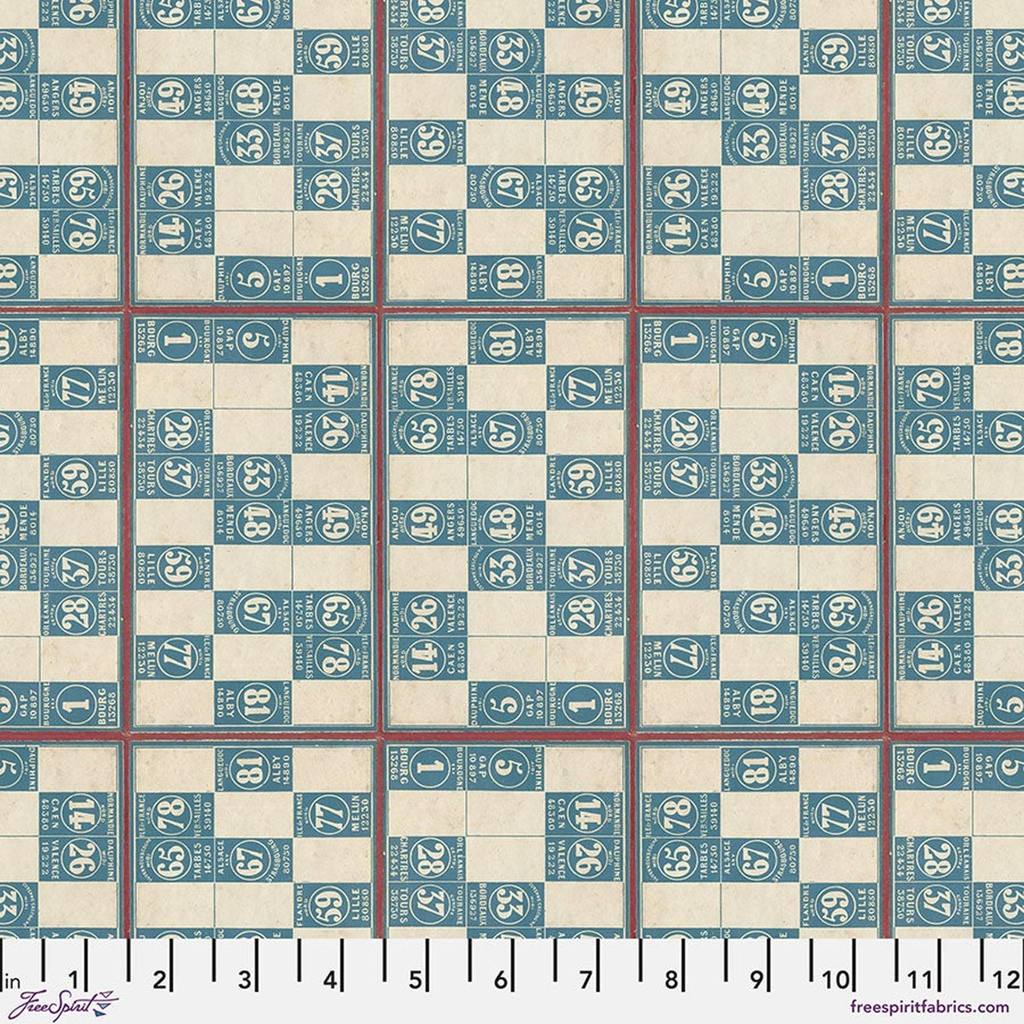 Palette Blue by Tim Holtz - Numbers