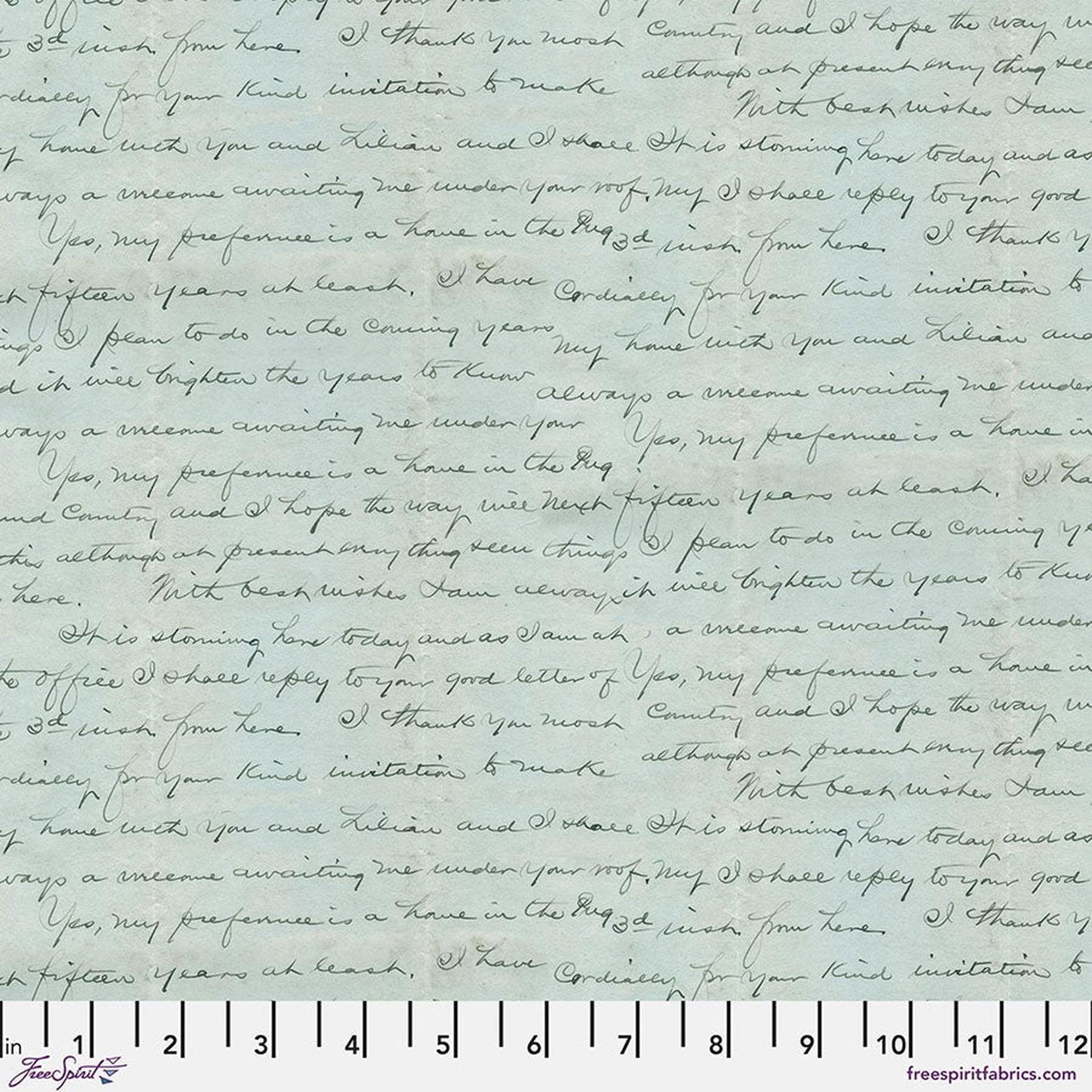 Palette Blue by Tim Holtz - Script