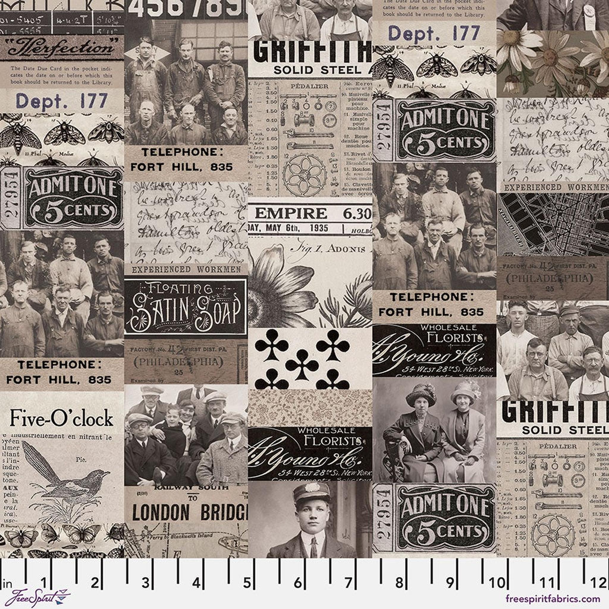 Palette Charcoal by Tim Holtz - Collage