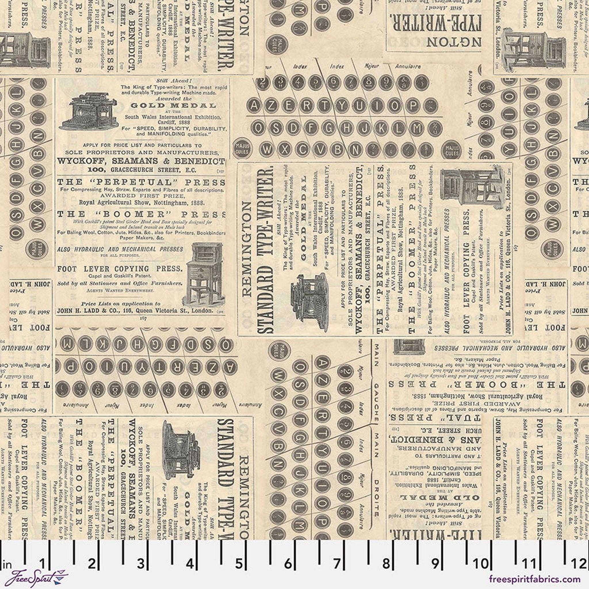 Palette Neutral by Tim Holtz - Typewriter