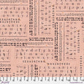 Palette Pink by Tim Holtz - Typography