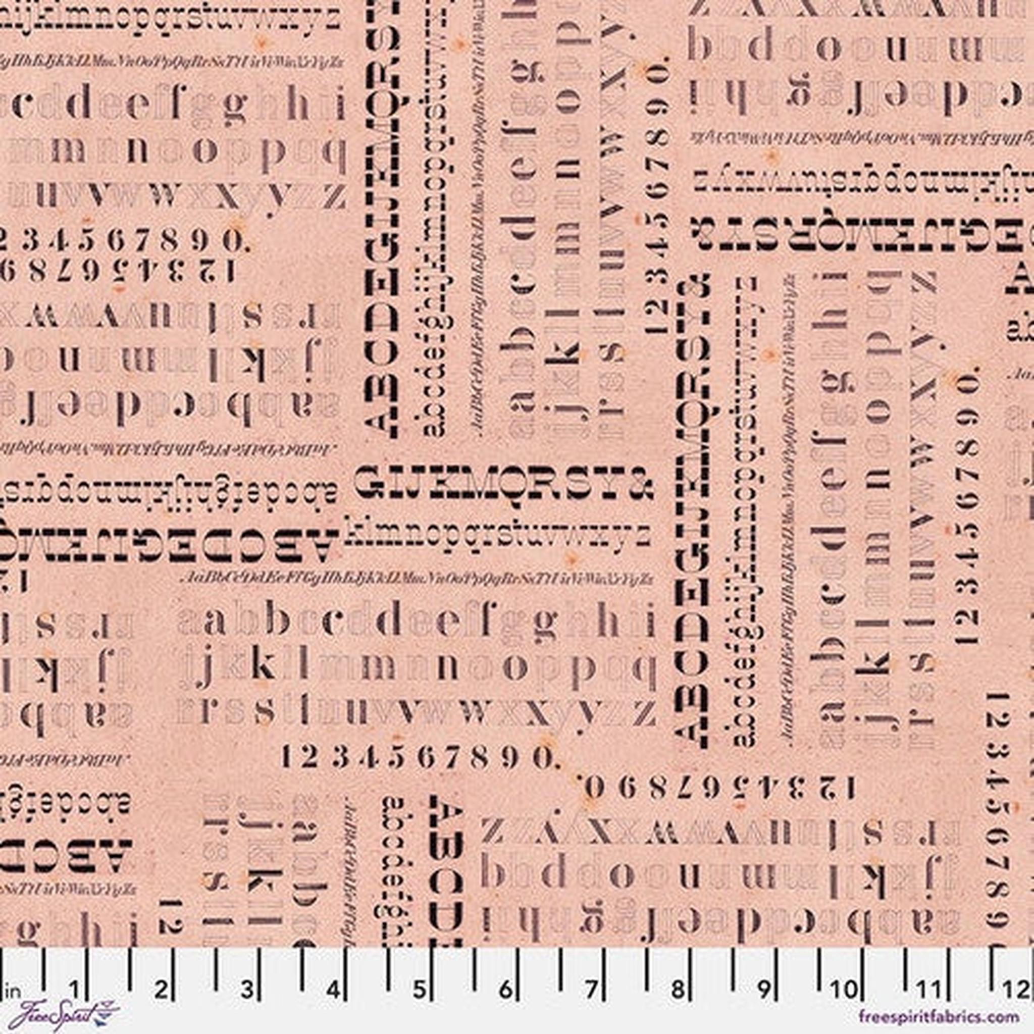 Palette Pink by Tim Holtz - Typography