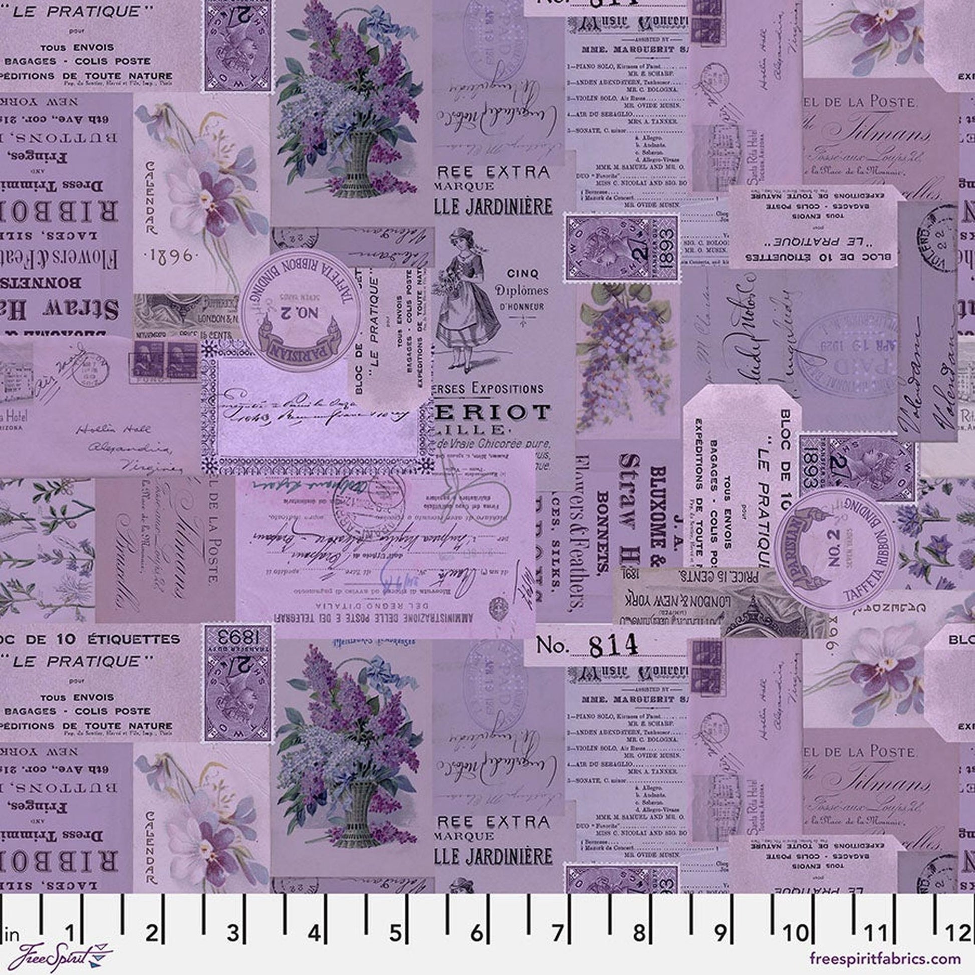 Palette Purple by Tim Holtz - Ephemera