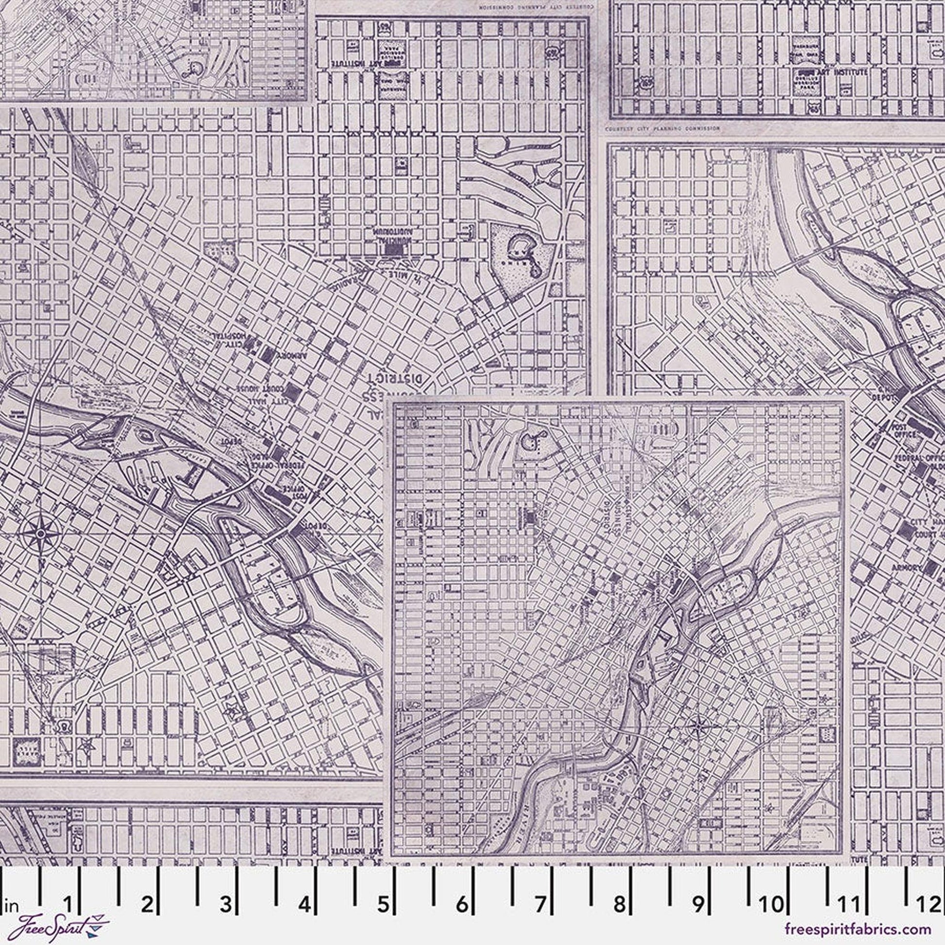 Palette Purple by Tim Holtz - Map