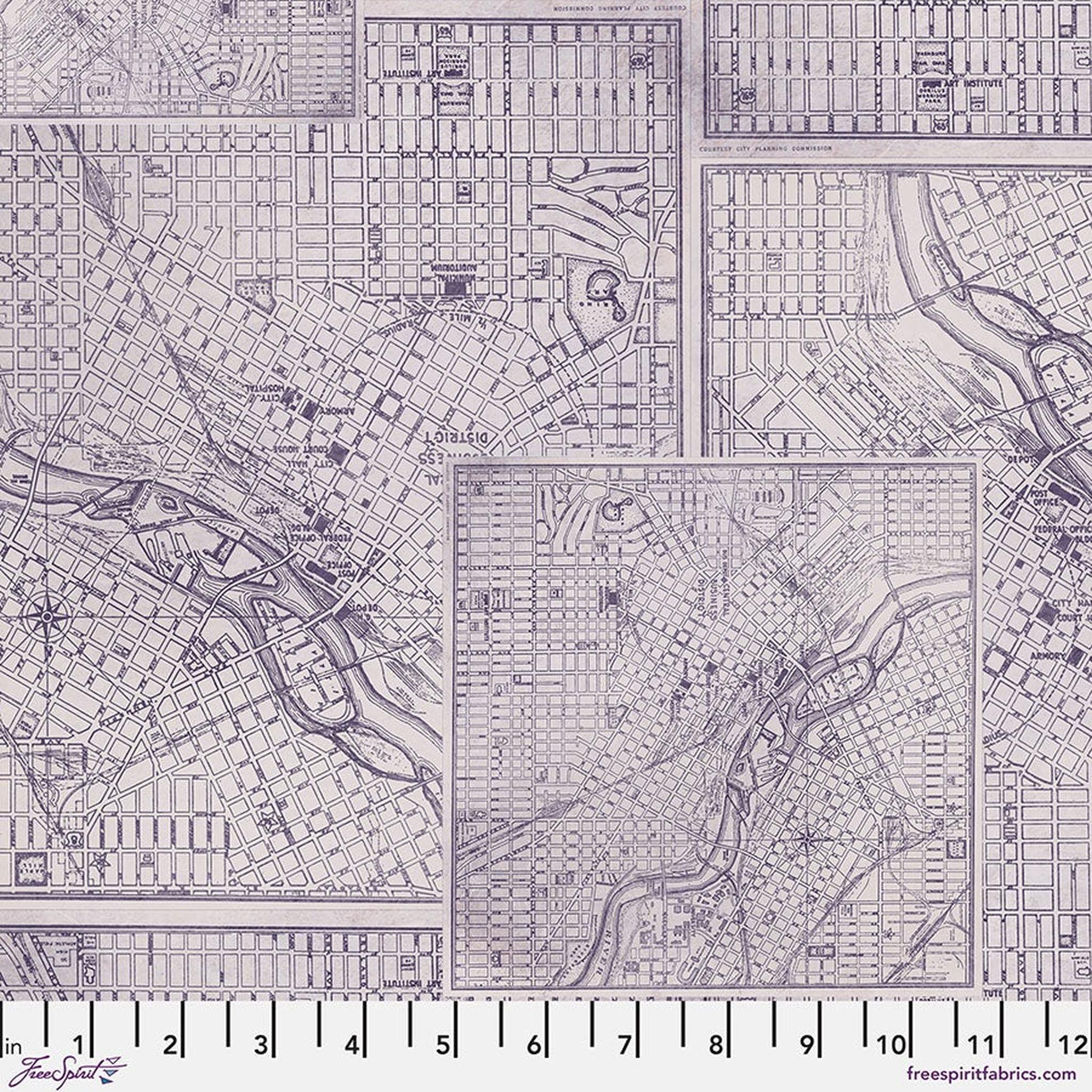 Palette Purple by Tim Holtz - Map