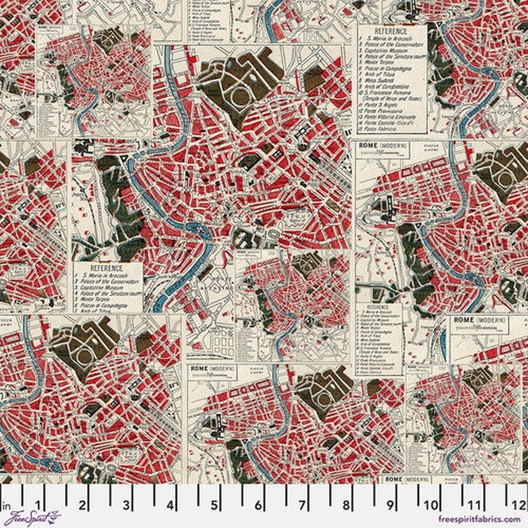 Palette Red by Tim Holtz - Map