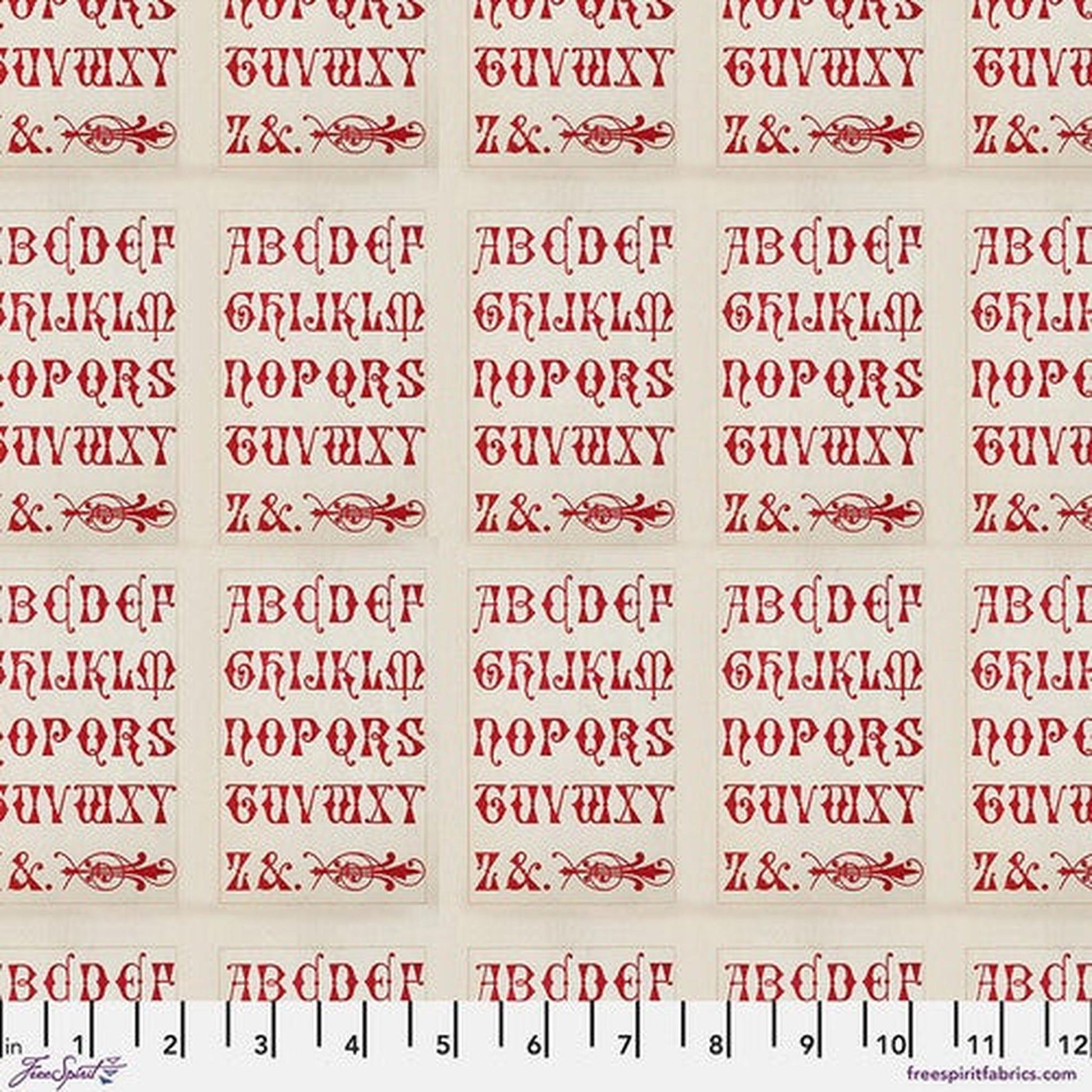 Palette Red by Tim Holtz - Typography