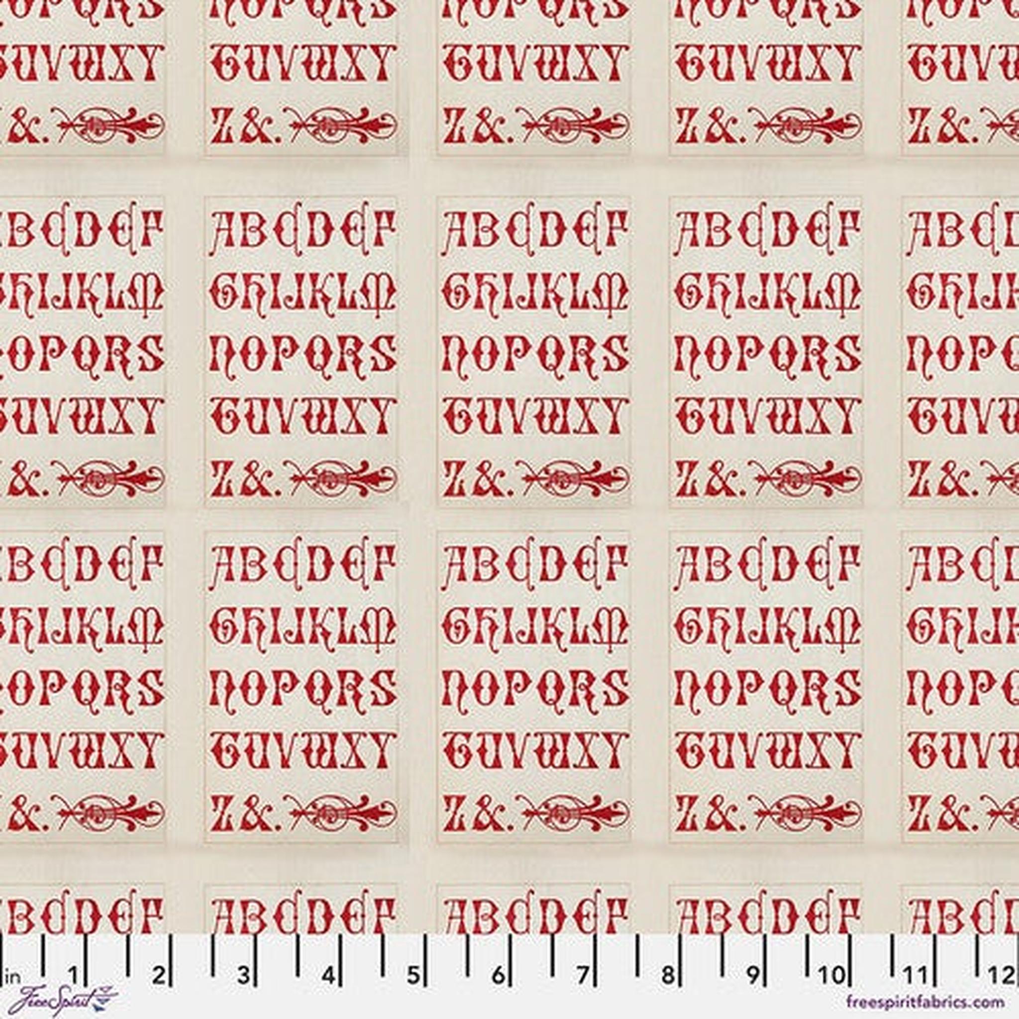 Palette Red by Tim Holtz - Typography