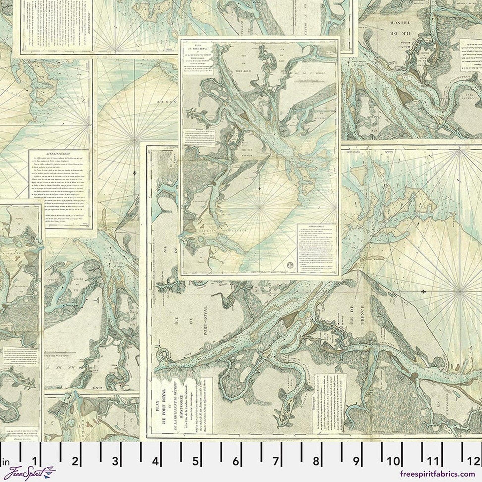 Palette Teal by Tim Holtz - Map