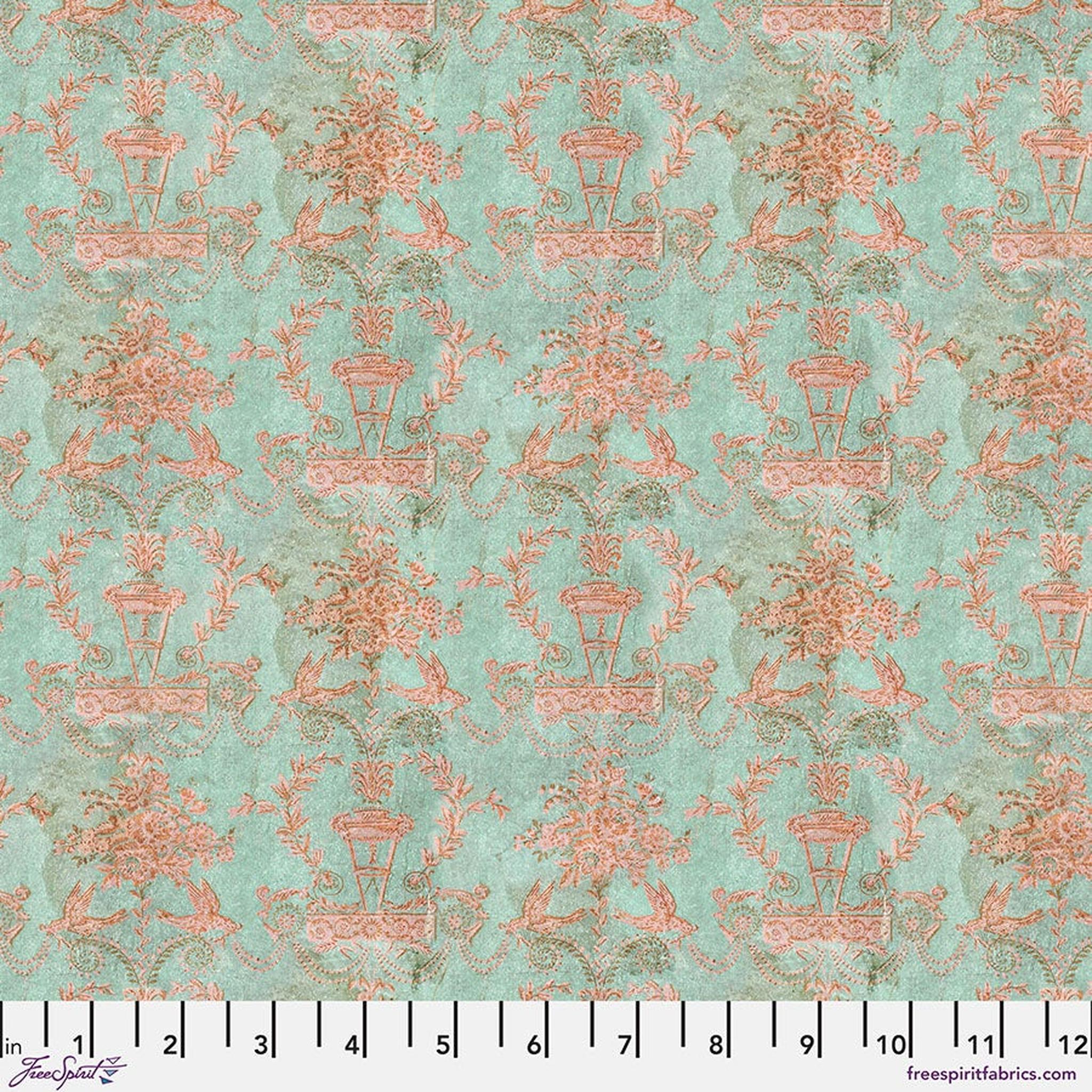 Palette Teal by Tim Holtz - Wallpaper