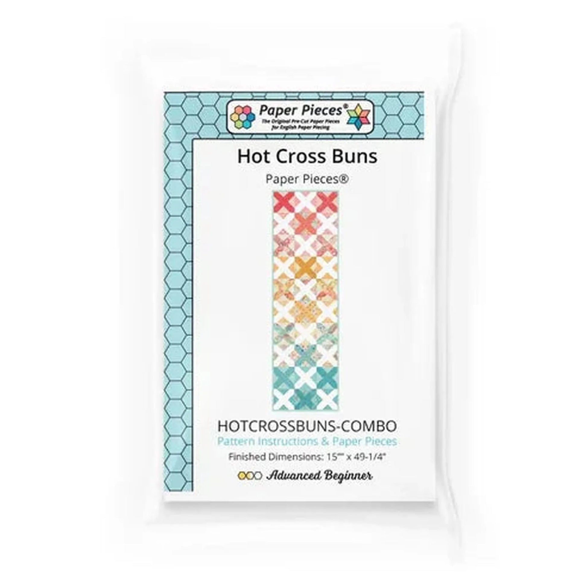 Paper Pieces: Hot Cross Buns Pattern and Paper pieces