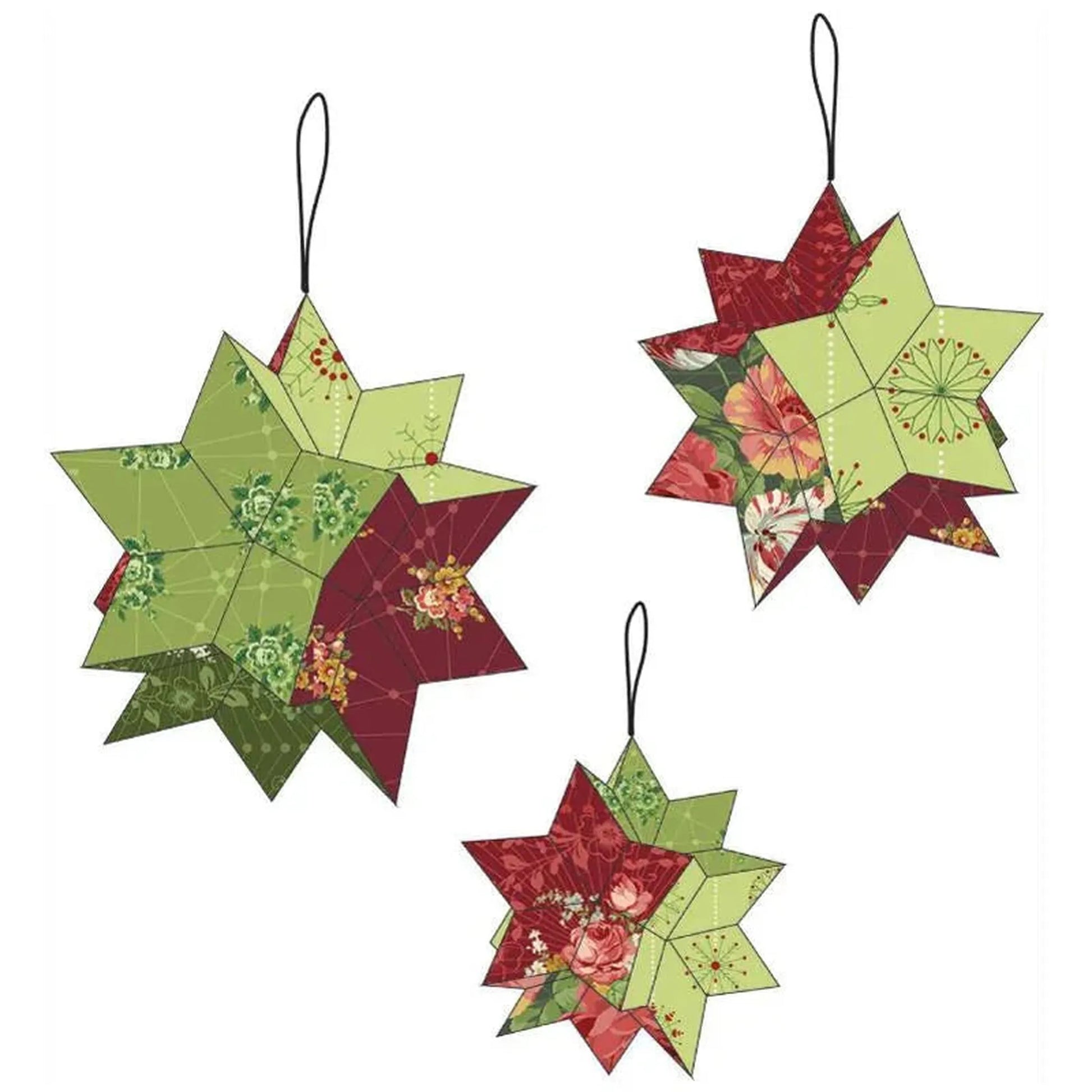 Paper Pieces: Moravian Star Pattern and Paper pieces