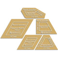 Paper Pieces: Pyegreave Rosette Cutting Templates | 5 piece set