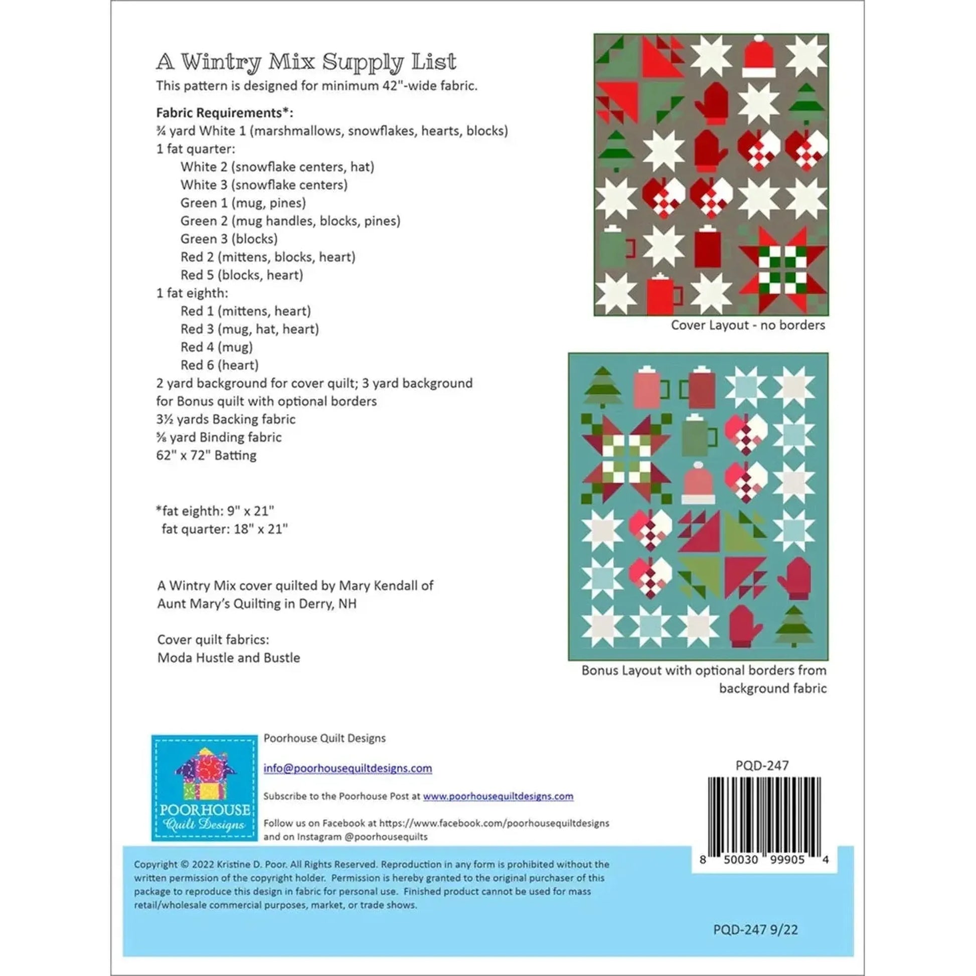 Pattern: A Wintry Mix