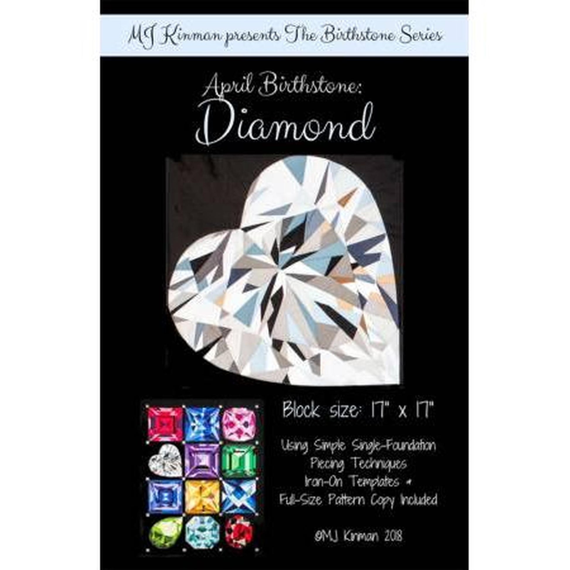 Pattern: April Birthstone Diamond