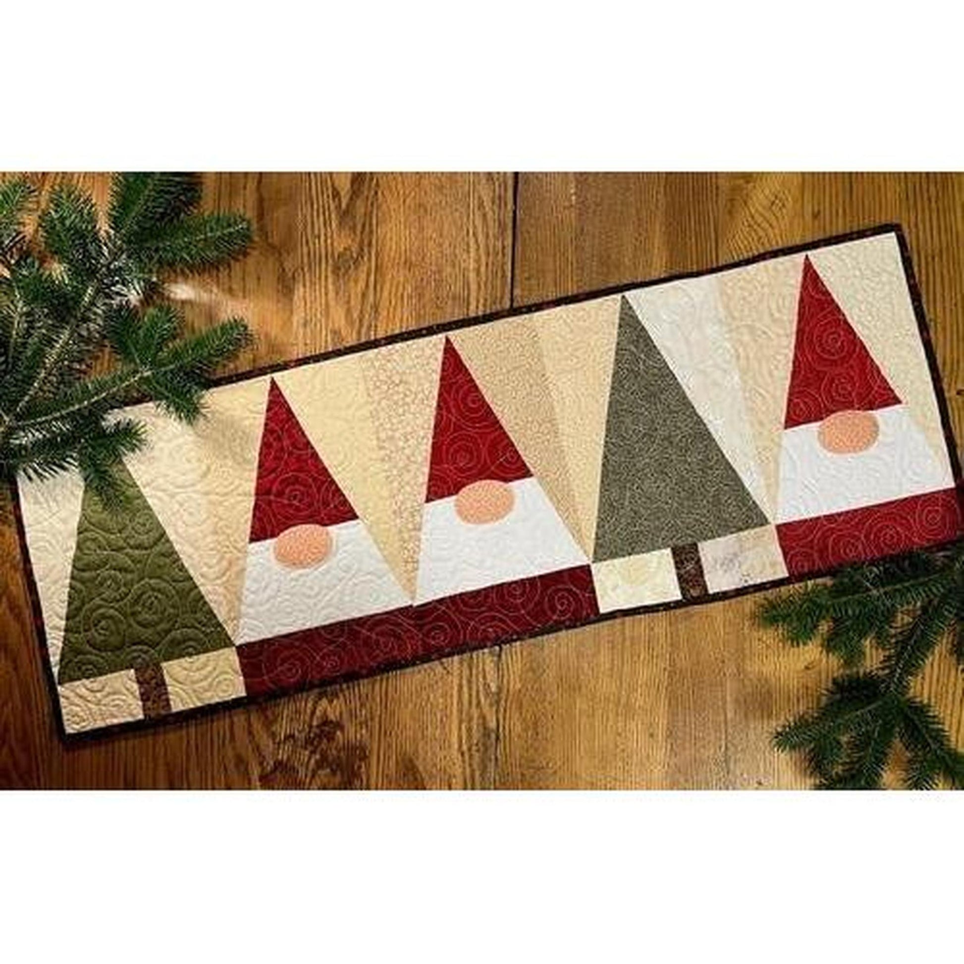 Pattern: Balsam Gnomes Table Runner