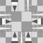 Pattern: Birch Gnomes - Tree Skirt Pattern