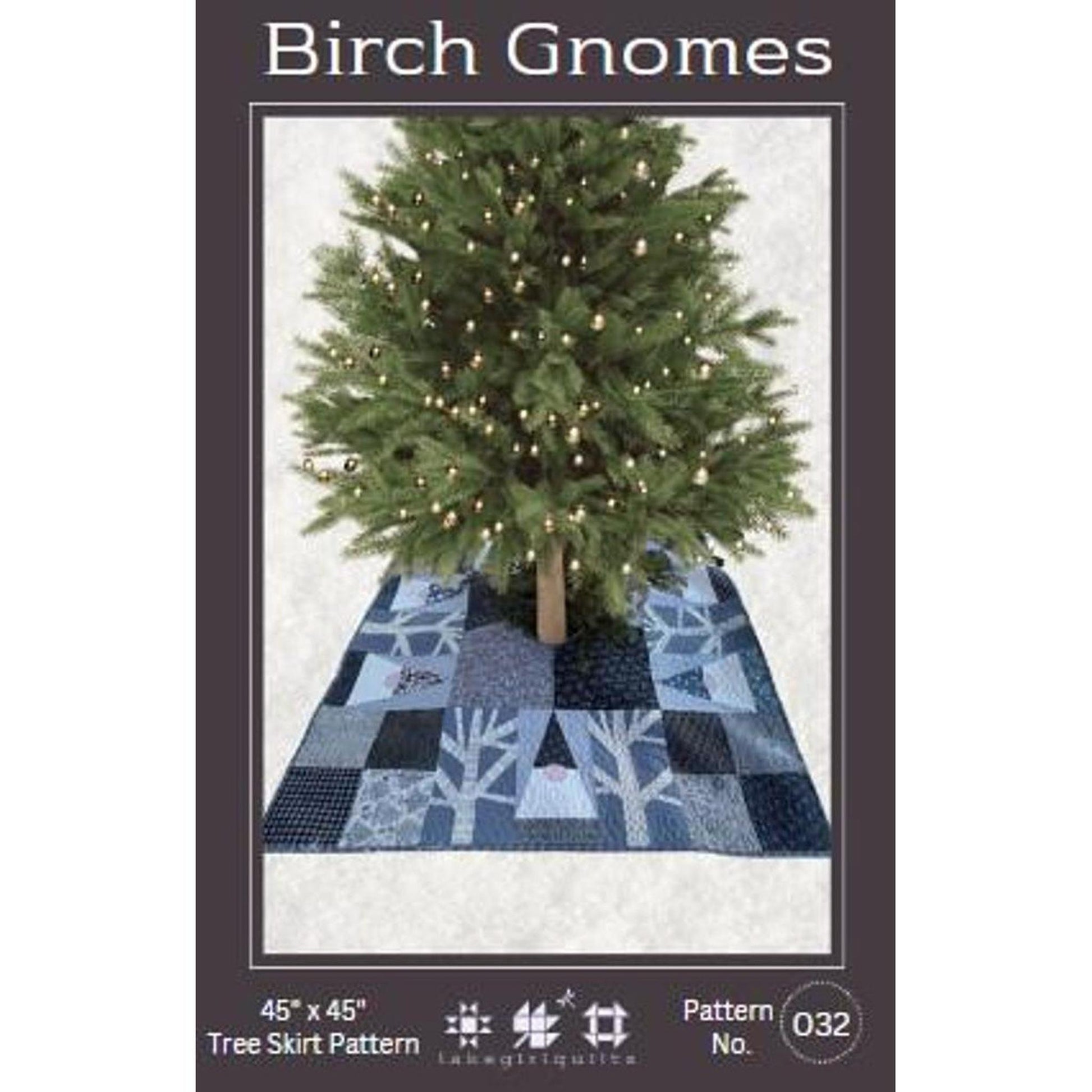 Pattern: Birch Gnomes - Tree Skirt Pattern