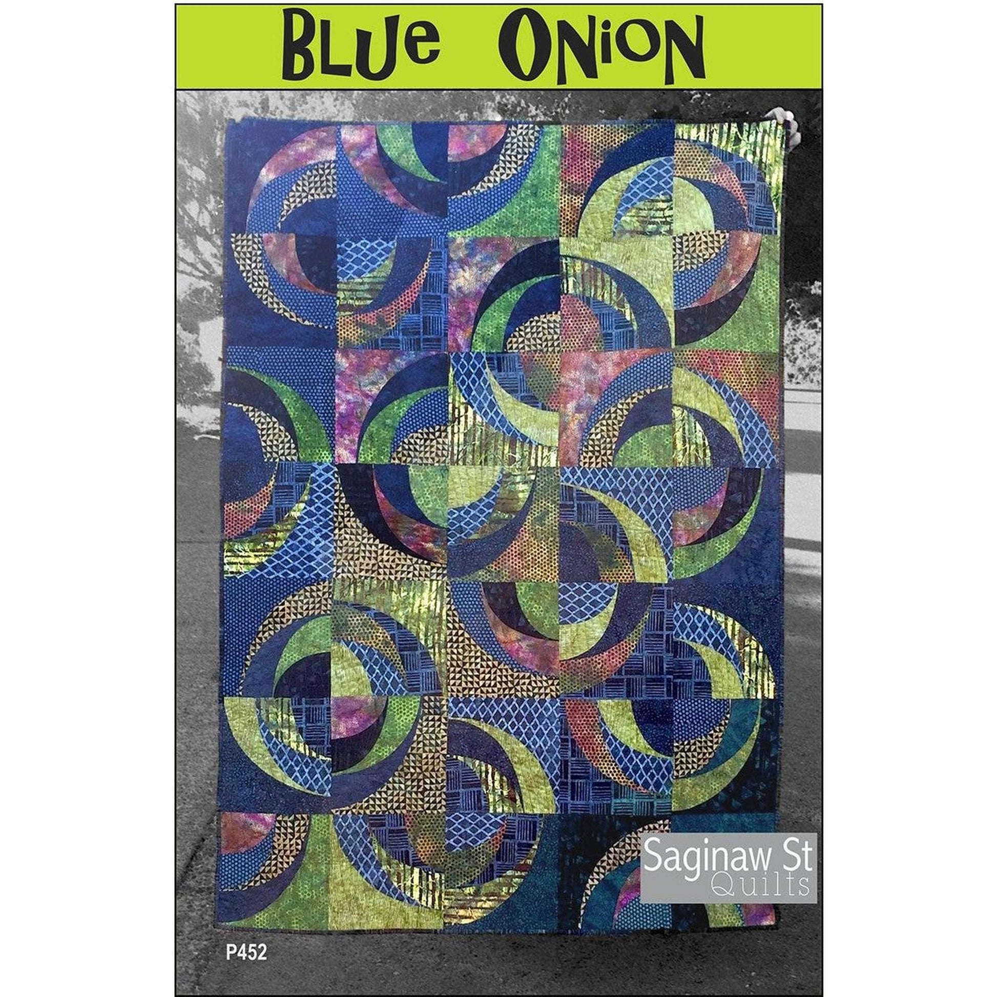 Pattern: Blue Onion