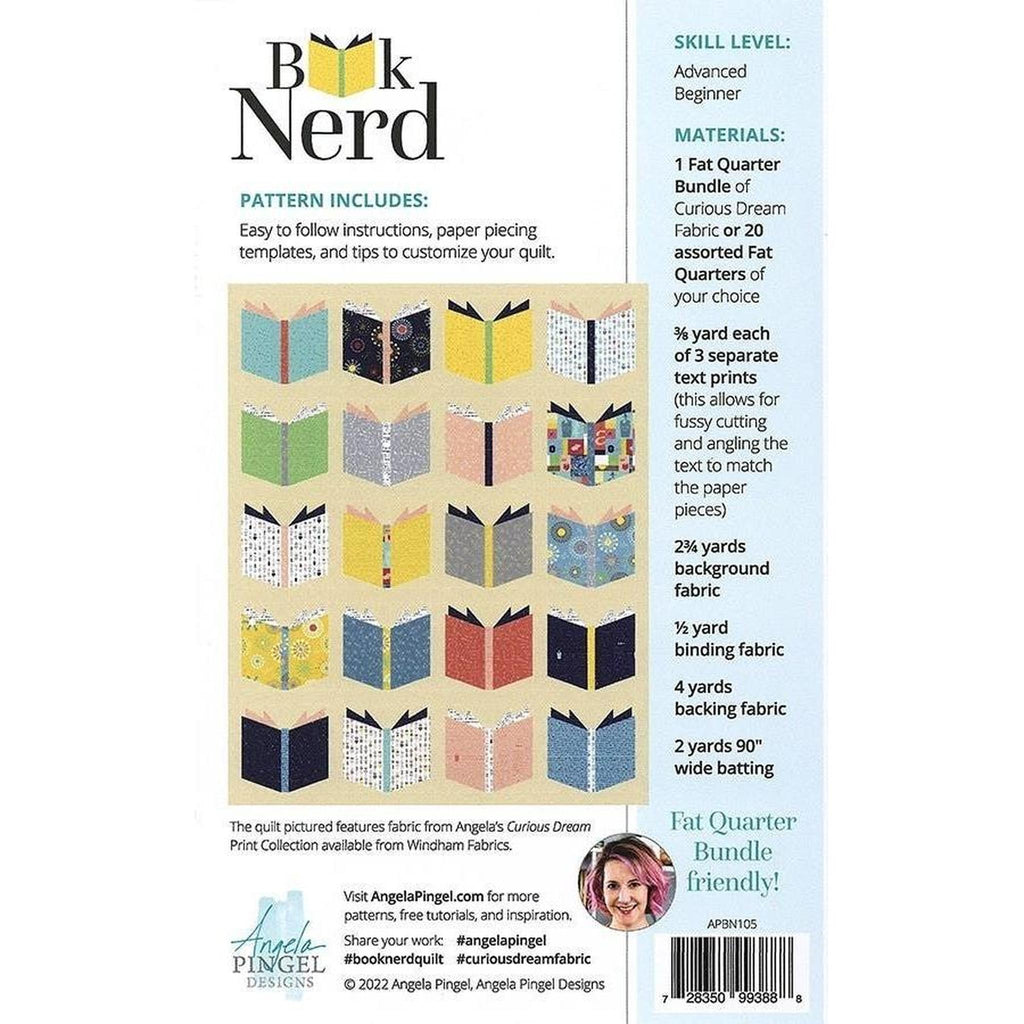 Pattern: Book Nerd Quilt by Angela Pingel