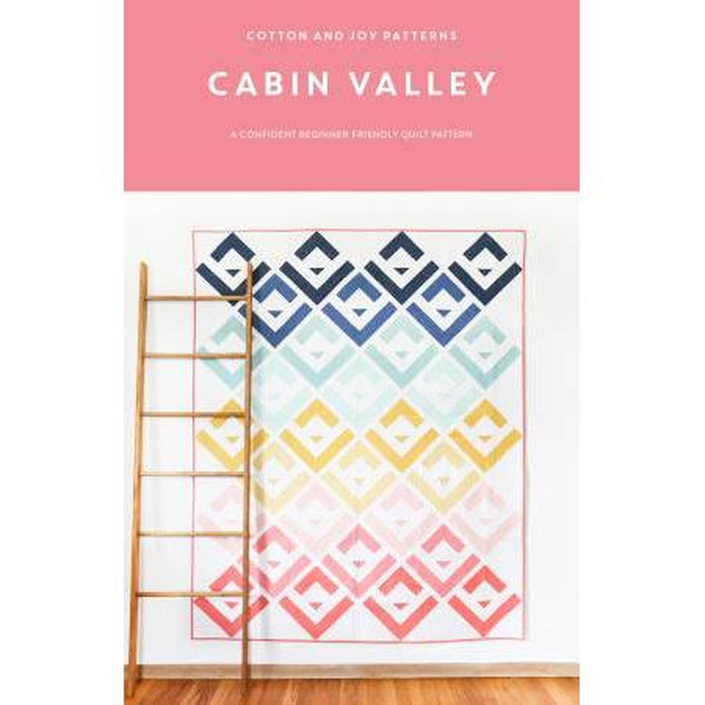 Cabin Valley Quilt Pattern | Cotton and Joy