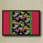 Pattern: Center Stage Quilt As You Go Placemats