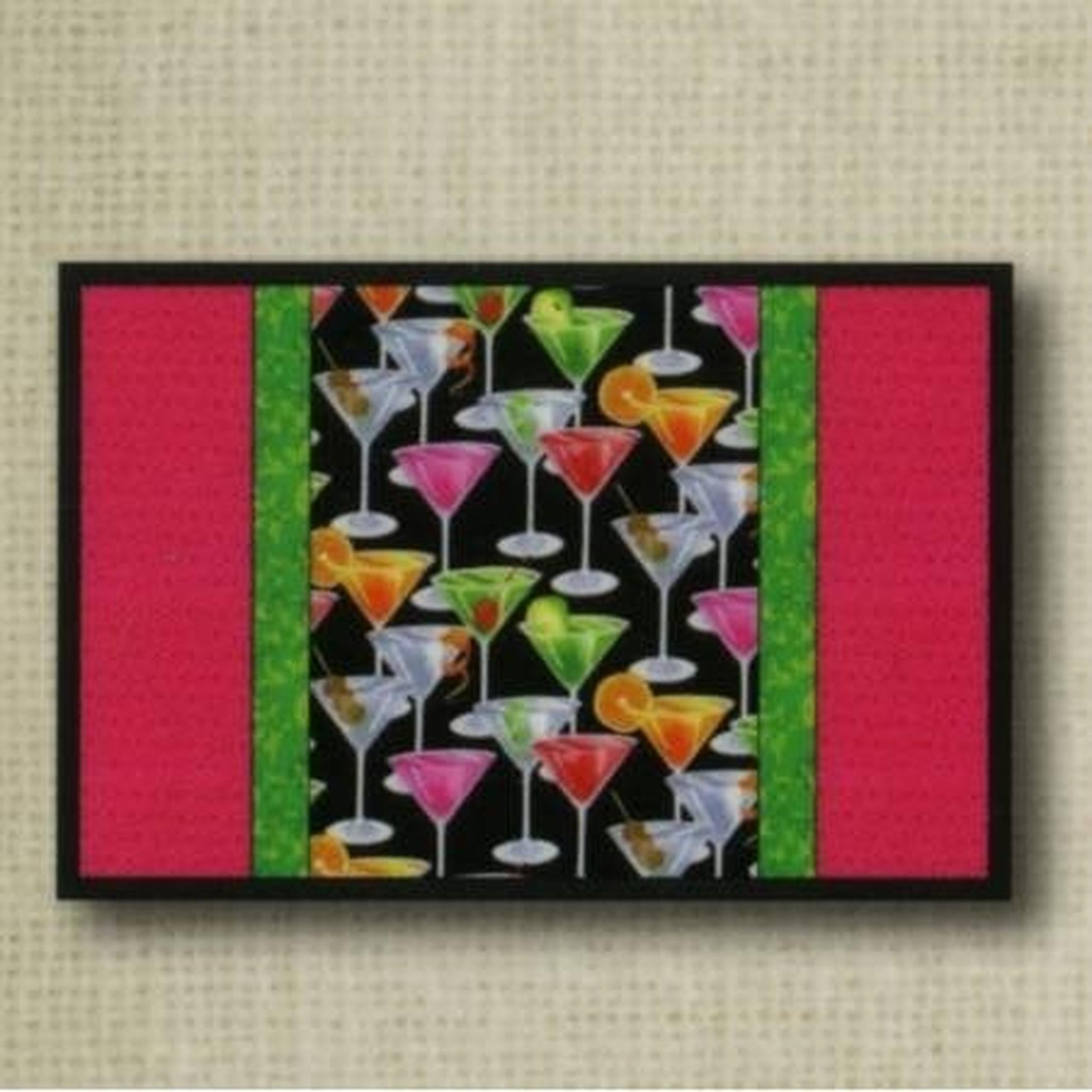 Pattern: Center Stage Quilt As You Go Placemats