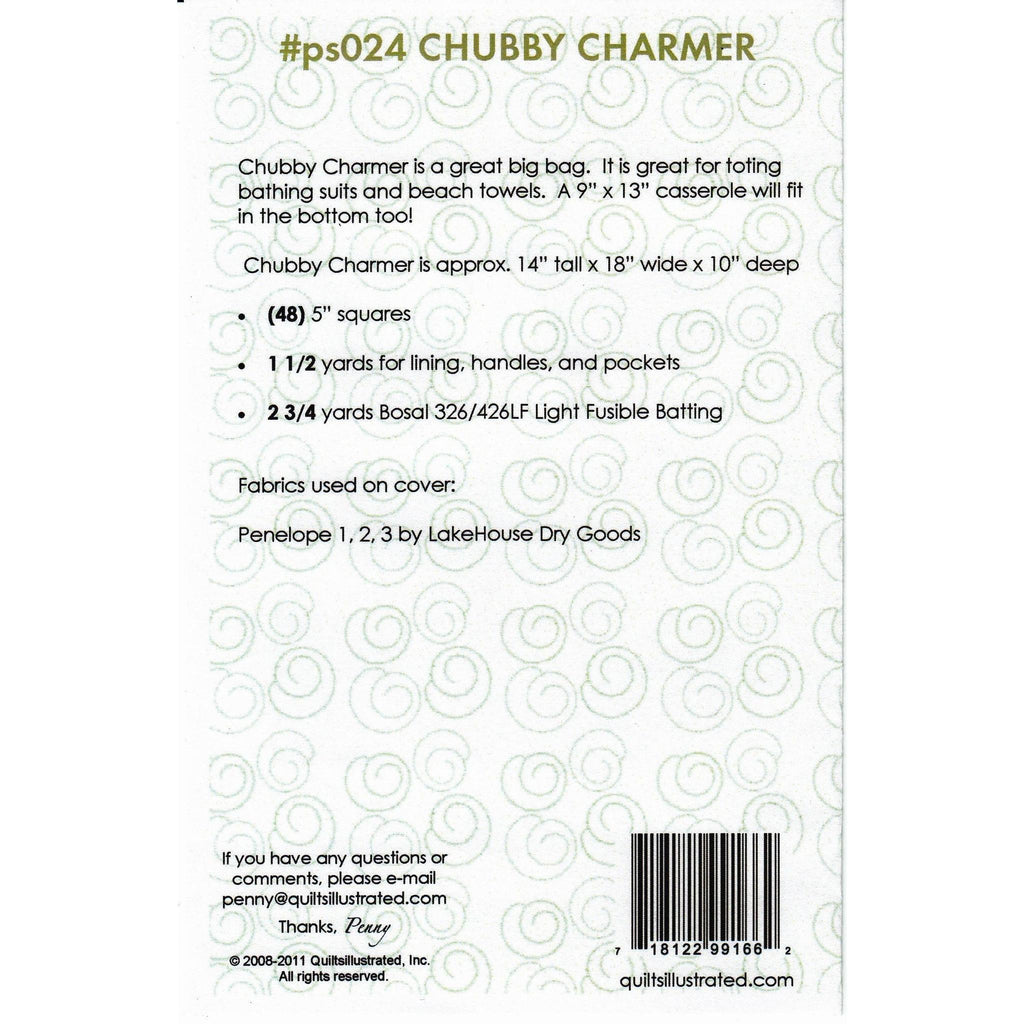 Pattern: Chubby Charmer Bag