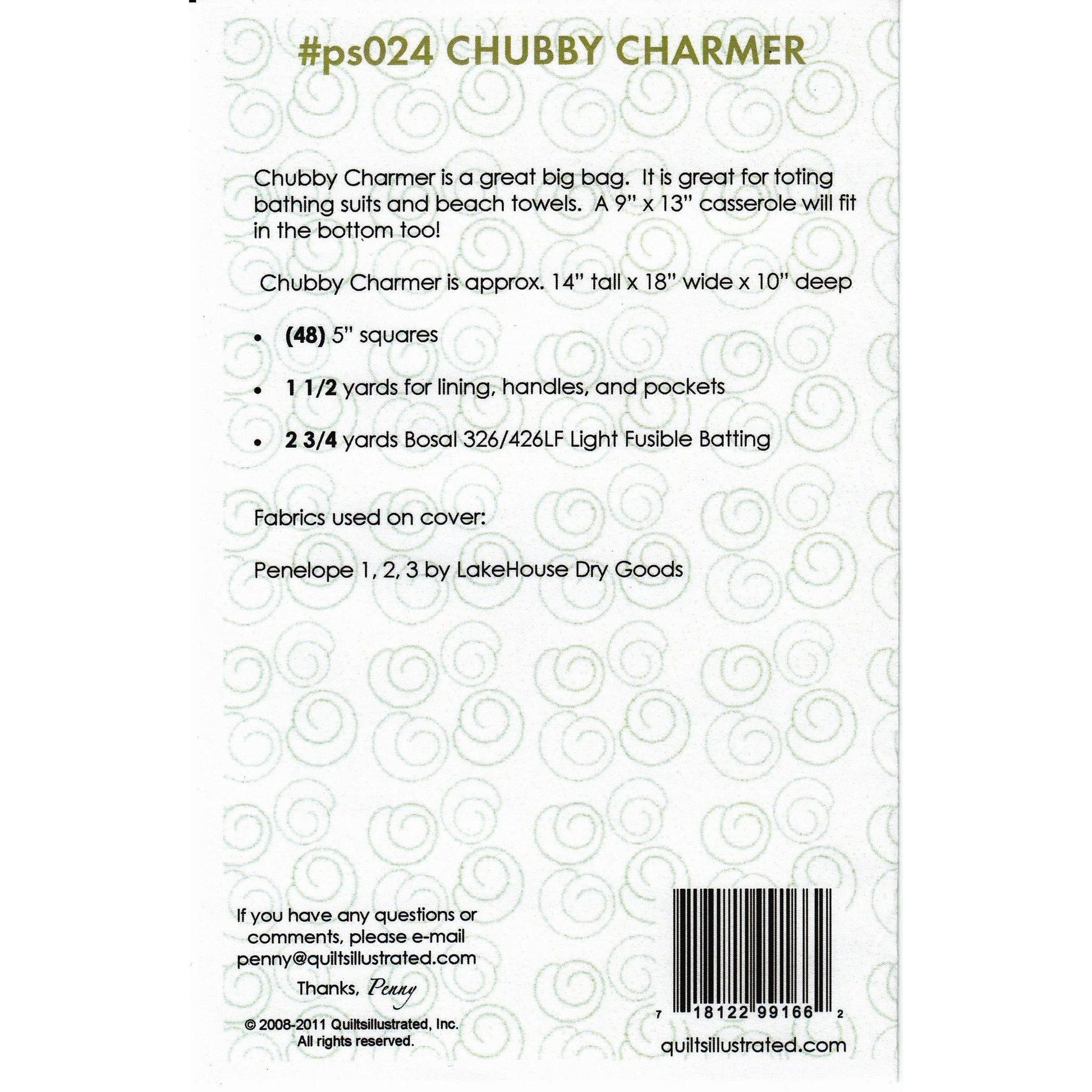 Pattern: Chubby Charmer Bag