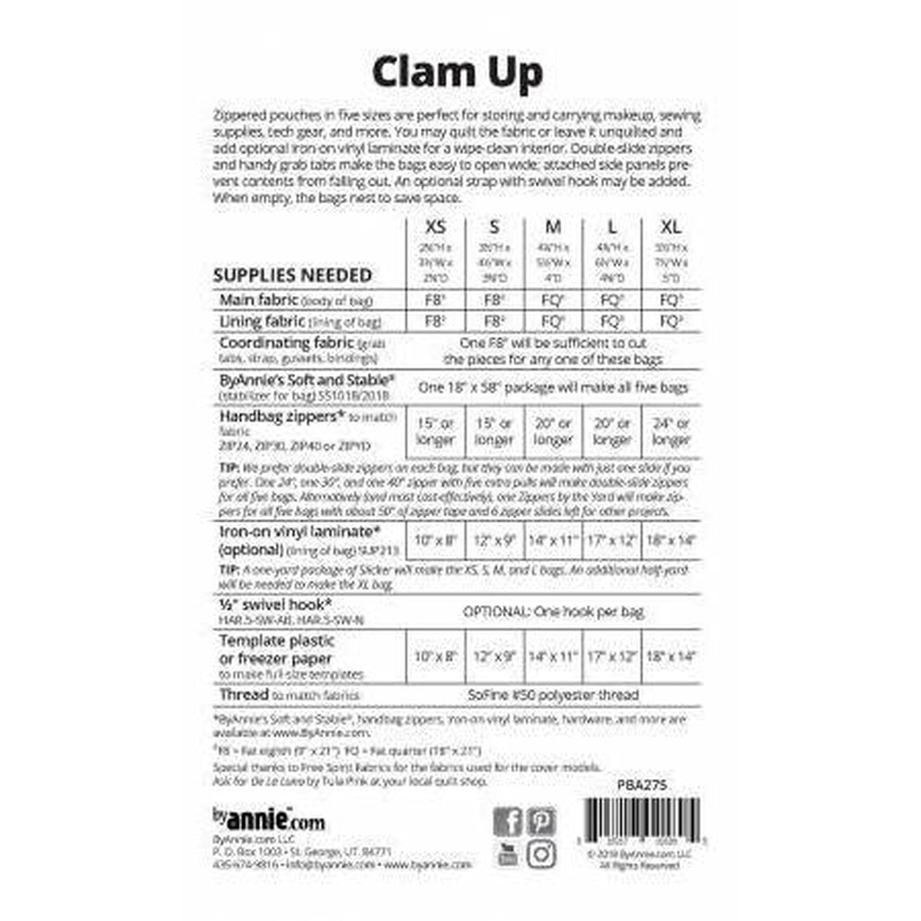 Pattern: Clam Up
