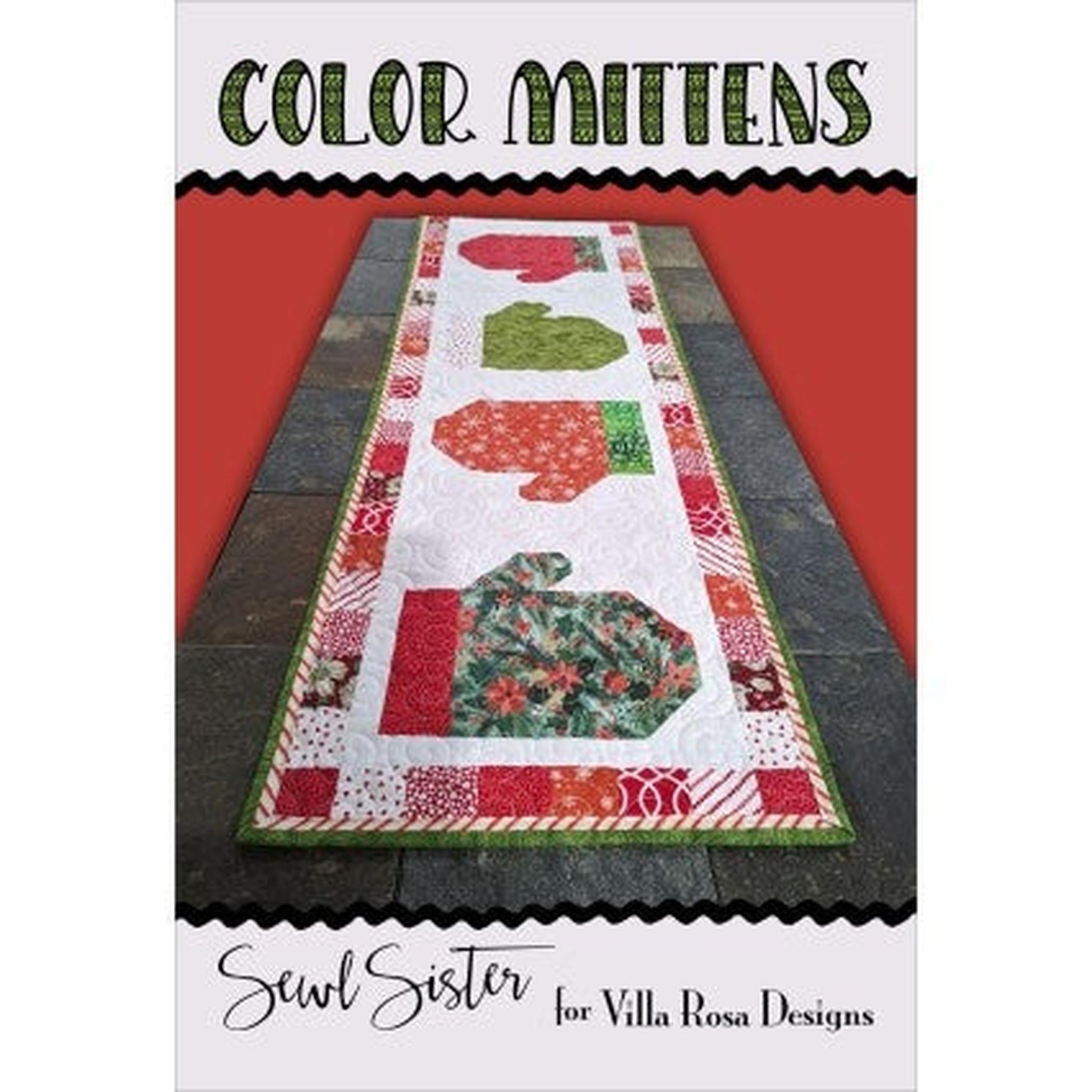 Villa Rosa Pattern - Color Mittens