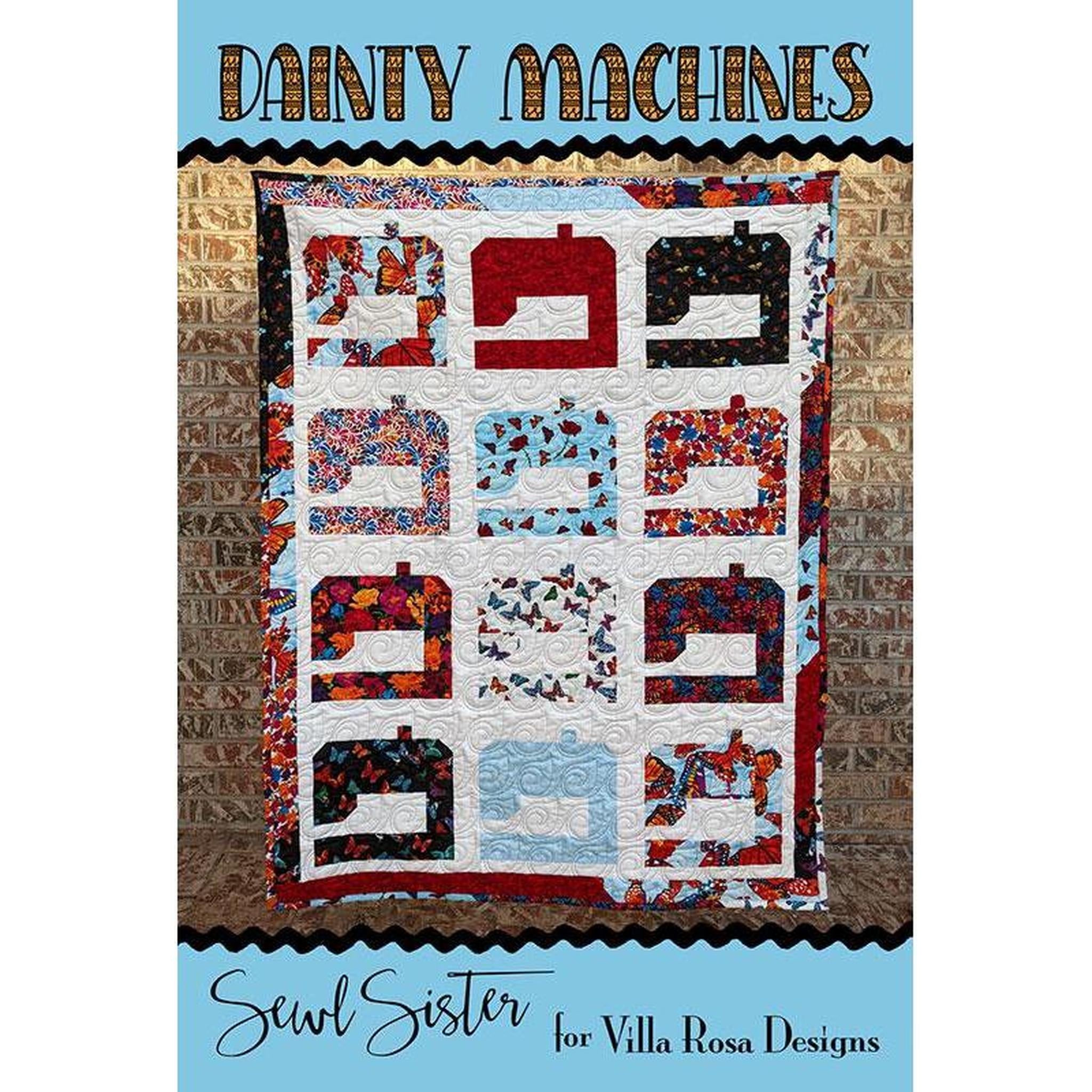 Villa Rosa Pattern - Dainty Machines