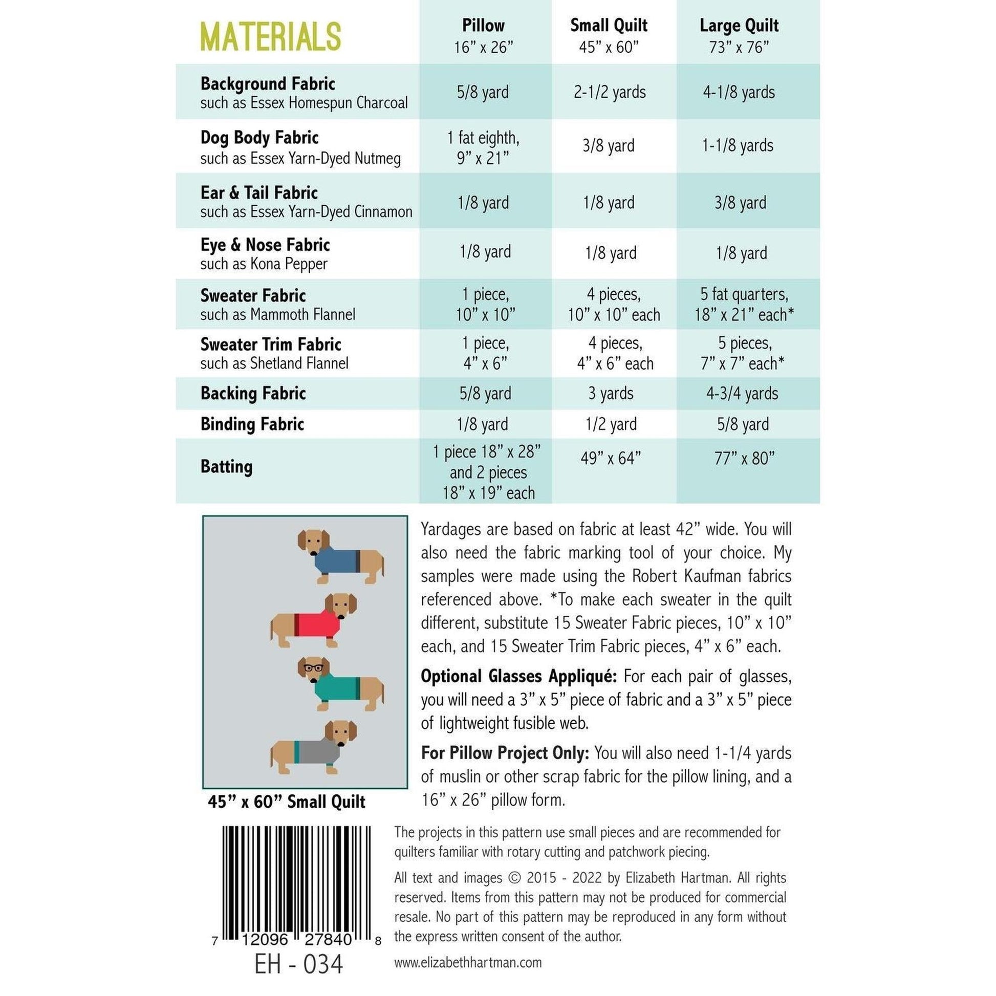 Pattern: Dogs in Sweaters