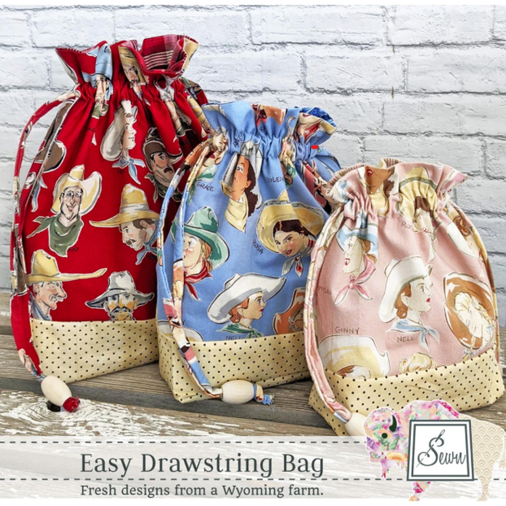 Pattern: Easy Drawstring Bag