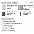 Pattern: Floating Stars Runner
