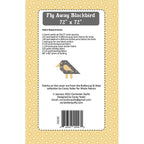 Pattern: Fly Away Blackbird 72" 72" Charm Friendly