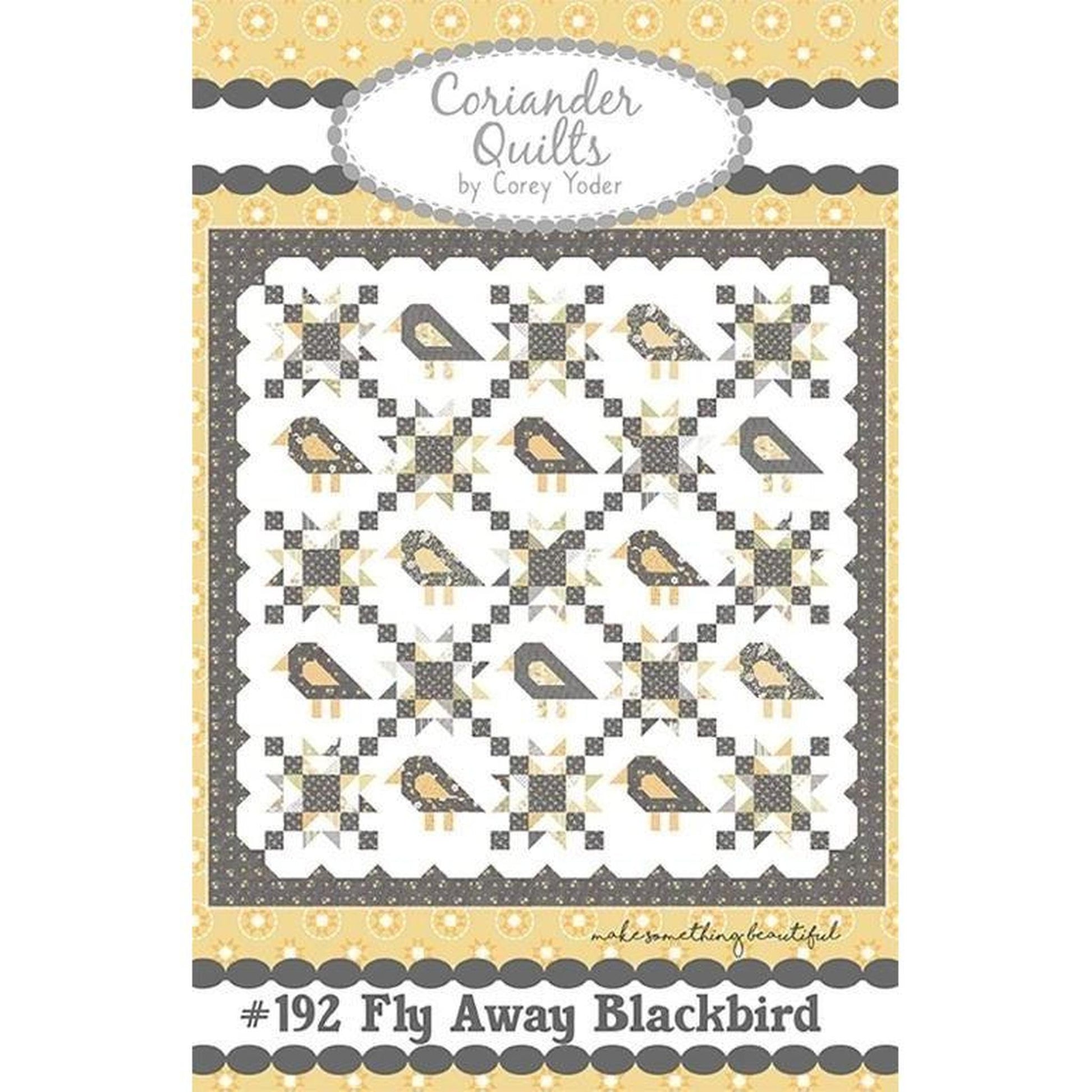 Pattern: Fly Away Blackbird 72" 72" Charm Friendly
