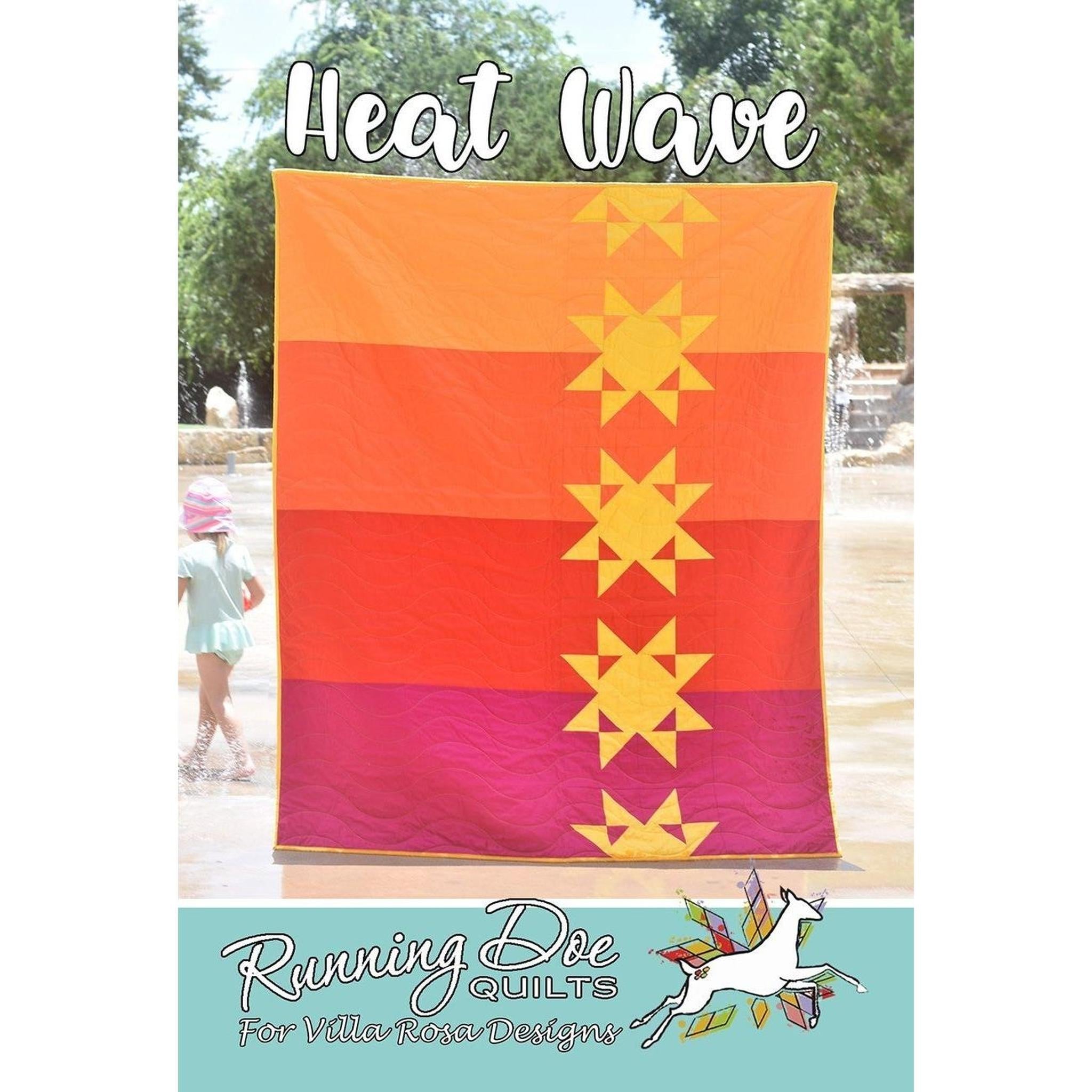 Villa Rosa Pattern - Heat Wave