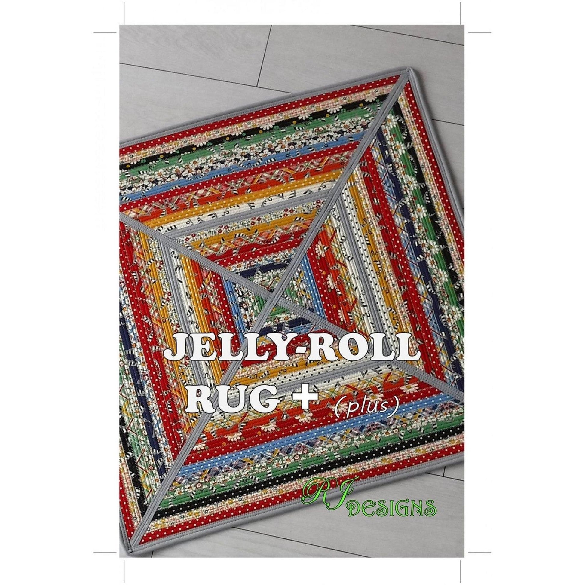 Pattern: Jelly Roll Rug Plus