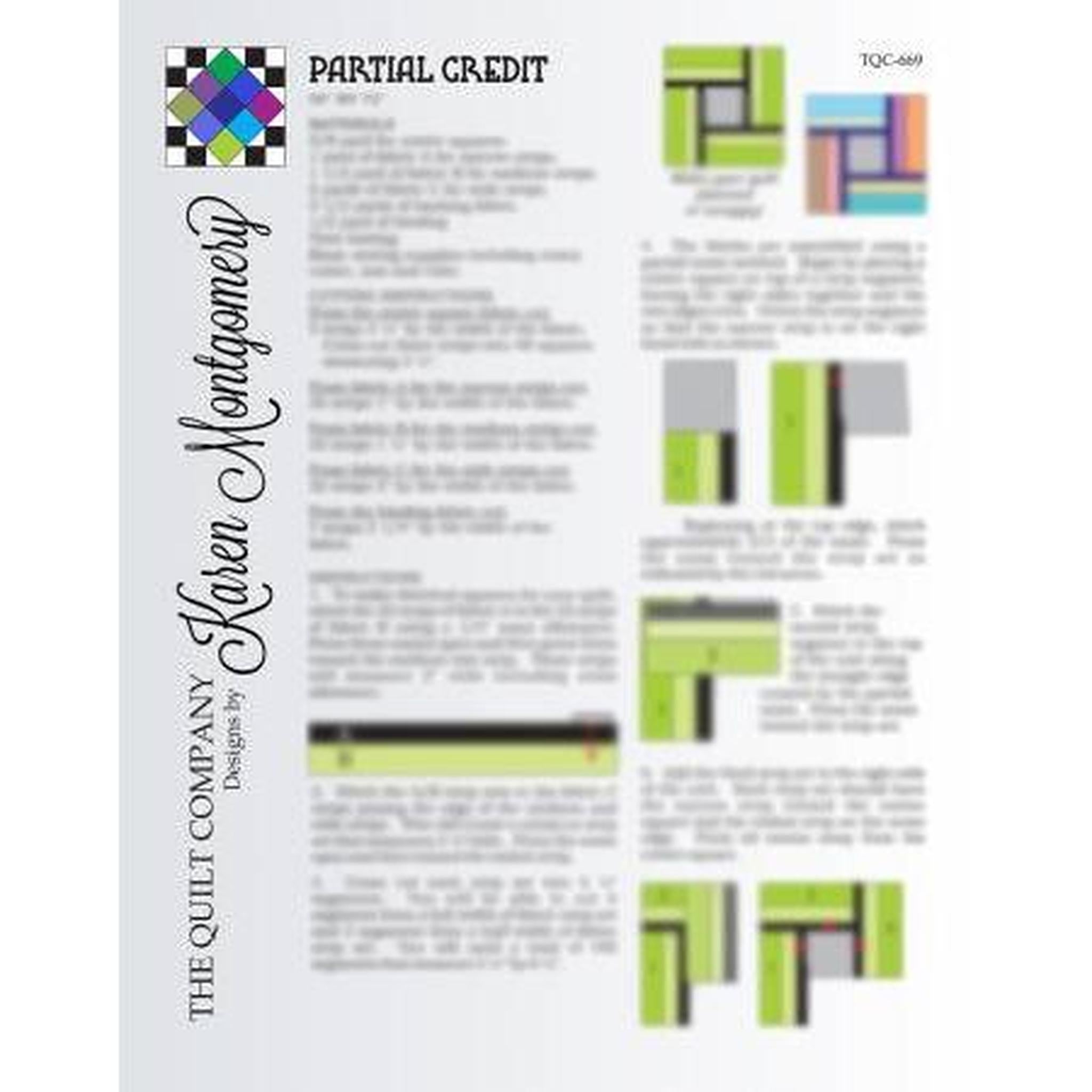 Pattern: KM Partial Credit
