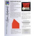 Pattern: KM Santa Hat Pillow 14" Square