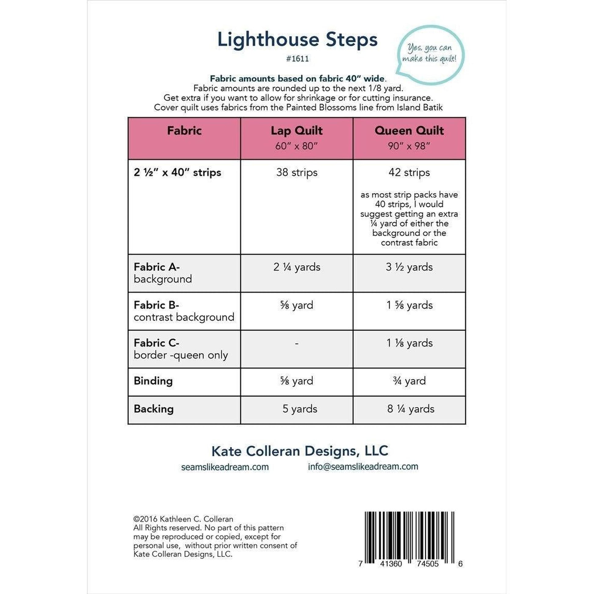 Pattern: Lighthouse Steps