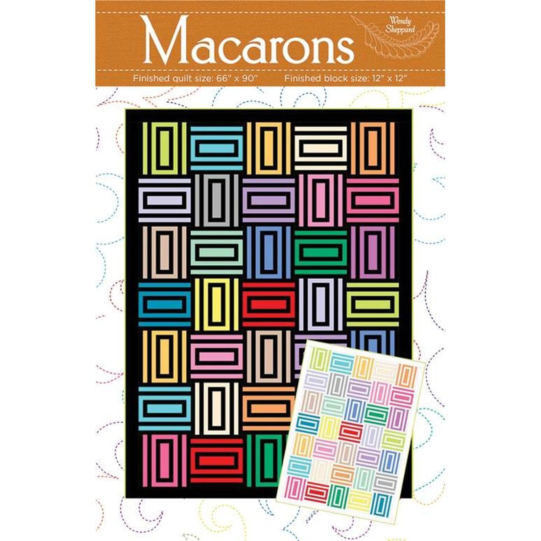 Macarons Quilt Pattern | Wendy Sheppard