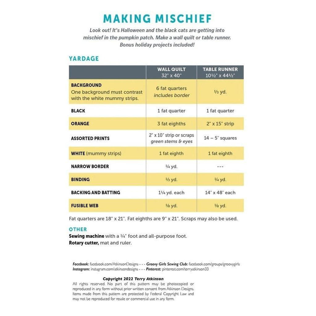 Pattern: Making Mischief