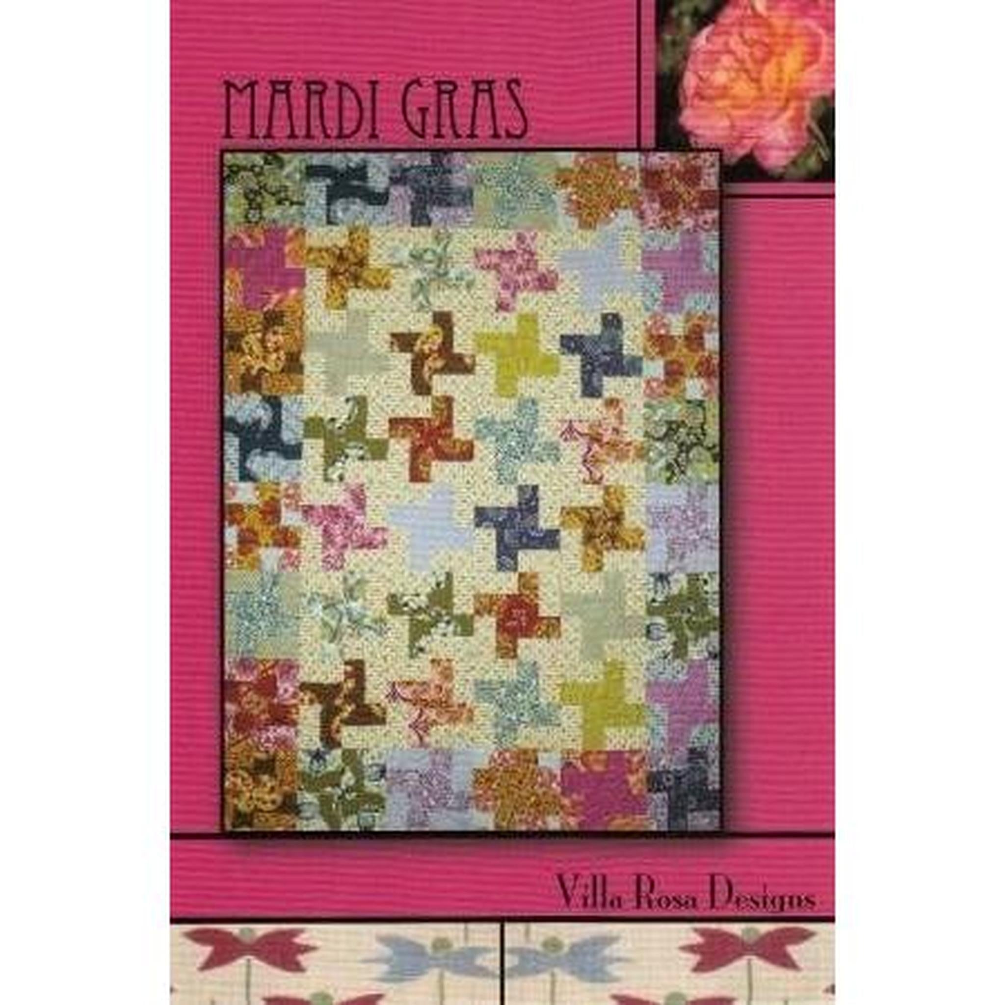 Villa Rosa Pattern - Mardi Gras