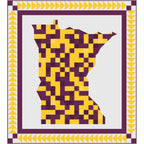Meandering Minnesota Quilt Pattern by Lake Girl Quilts