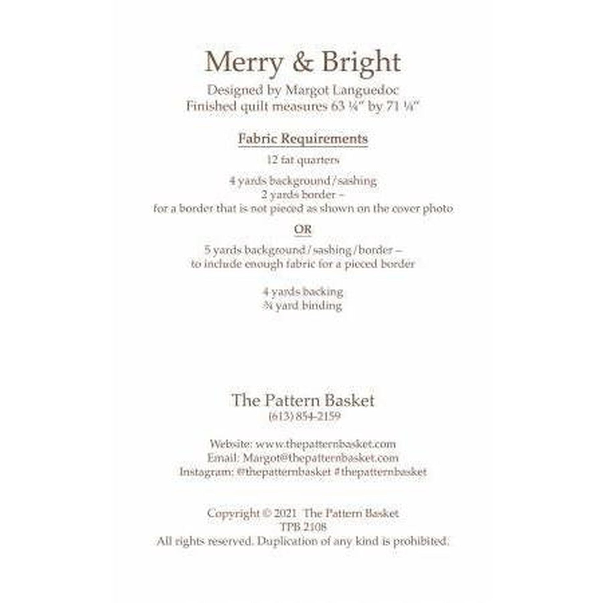 Pattern: Merry and Bright